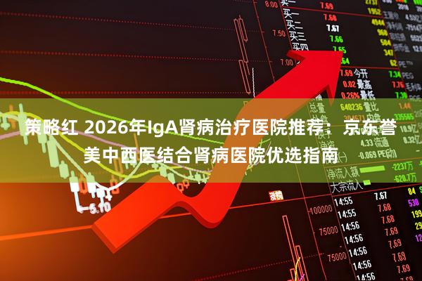 策略红 2026年IgA肾病治疗医院推荐：京东誉美中西医结合肾病医院优选指南