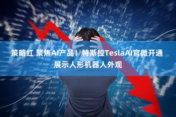 策略红 聚焦AI产品!特斯拉TeslaAI官微开通 展示人形机器人外观